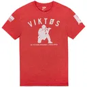 VIKTOS Men's Varsity Red Heather Tee (18920) - Viktos