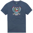 VIKTOS Men's Wingover Navy Heather Tee (19000) - Viktos