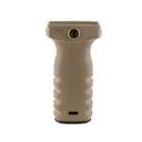 MFT React Short Scorched Dark Earth Vertical Fore Grip (RSGSDE) - Mission First Tactical