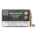 MAGTECH First Defense Tactical 5.56x45mm NATO 62gr FMJ 50rd/Box Rifle Ammo (556B) - Magtech