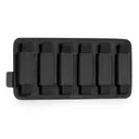 SAVIOR EQUIPMENT 6-Slot Obsidian Black Magazine Holder (MP-TNS-PISXSIX-BK) - Savior Equipment