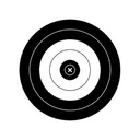 MAPLE LEAF PRESS NFAA Field 35cm 25-Pack Target Face (NFF-35) - Maple Leaf Press