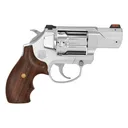 DIAMONDBACK SDR .357 Mag/.38 Special +P 2in 6rd Polished Stainless w/ Hogue Wood Grip Revolver (DB075AS701) - Diamondback