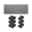 MAGPUL DAKA Grid For Pelican V700 Vault Polypropylene Black Organizer (MAG1456BLK) - Magpul Industries