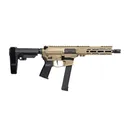 CMMG Banshee FE MkGs 9mm 8in 33rd Coyote Tan Semi-Auto Pistol (99A520F-CT) - CMMG