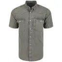 DRAKE Mens Cinco Ranch Western Acid Washed SS Shirt (DS2233) - Drake