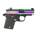 SIG SAUER P238 Micro-Compact 380 ACP 2.7in 6rd Siglite Sights Rainbow Titanium SA Pistol (238-380-RBT2) - Sig Sauer