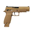 SIG SAUER M17 9mm 4.7in 17rd And 2x21rd Siglite Sight Mags Coyote Pistol (M17-9-CSS-MS) - Sig Sauer