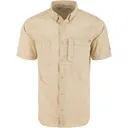 DRAKE Mens Cinco Ranch Western Acid Washed White Pepper SS Shirt (DS2233-WPR) - Drake