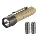 STREAMLIGHT PolyTac X Coyote Flashlight with CR123A Lithium Batteries (88605) - Streamlight