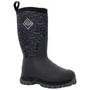 MUCK BOOT COMPANY Kids Rugged II Black/Mountain Terrain Print Boots (RG2002) - Muck Boot Company