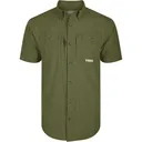 DRAKE Mens Wingshooters Trey Button-Down Kalamata Olive SS Shirt (DS2600-SMO) - Drake