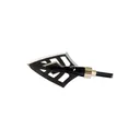 DIRTNAP GEAR DRT 100/125 Grain Black Broadheads, 3-Pack (00512) - Dirtnap Gear