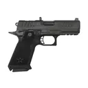 STACCATO HD P4 Preferred Package 9mm 4in DLC Bull Barrel 3x18rd Semi-Auto Pistol w/ Trijicon Night Sights (20-2200-000106) - Staccato
