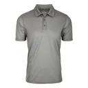 DRAKE Men's Performance Heather Castlerock Grey Heather Polo (DS4020-CRG) - Drake