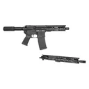 DIAMONDBACK DB15 223 Rem/5.56 NATO 7in 30rd Black Semi-Automatic AR15 Pistol with Additional 300 Blackout 10in Upper Receiver (DB1921K001) - Diamondback Firearms