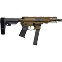 CMMG Banshee FE MkGs 9mm 5in 33rd Midnight Bronze Semi-Auto AR Pistol (99A290F-MB) - CMMG