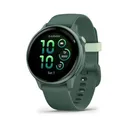 GARMIN Vivoactive 6 Metallic Jasper Green/Jasper Green Band Smartwatch (010-02985-02) - Garmin