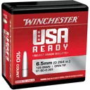 WINCHESTER AMMO 6.5 Creedmoor 125Gr 100rd Open Tip Reloading Bullets (WBR65125) - Winchester Ammo