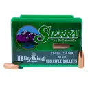 SIERRA BlitzKing 22 Caliber 40Gr Spitzer FB 100/Box Rifle Bullets (1440) - Sierra