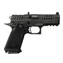 STACCATO HD P4 X-Series Premium Package 9mm Luger 4in DLC Barrel 4x18rd Glock Mags Semi-Auto Pistol w/ Trijicon HD Front NS (20-2200-000106-01) - Staccato 2011