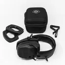 GRITR Electronic Hearing Protection, Earmuffs for Noise Reduction, Black - Gritr