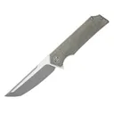 SIG SAUER Tsuru Two-Tone Satin/Stonewash Tanto Knife with Green Micarta Handle (TS-8SG) - Sig Sauer