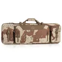 SAVIOR EQUIPMENT Camo Urban Warfare 55in Chocolate Chip Camo Double Rifle Bag with Backpack Strap (RB-5512DG-VER2-DBDU) - Savior Equipment