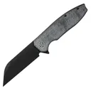 SIG SAUER Karak Black PVD Wharnecliffe Knife with Salt and Pepper Black Micarta Handle (KA-8BB) - Sig Sauer