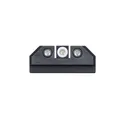 NIGHT FISION White Front/Black Rear Night Sight Set for CZ P-10 C/F (CZU-077-003-WGZG) - Night Fision