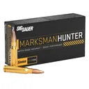 SIG SAUER Marksman Hunter 6.5 Creedmoor 130Gr Sierra GameKing Jacketed Hollow Point 20Rd/Box Rifle Ammo (E65CMGK130-20) - Sig Sauer