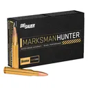 SIG SAUER Marksman Hunter 30-06 Sprg 165Gr Sierra GameKing Jacketed Hollow Point 20Rd/Box Rifle Ammo (E3006GK165-20) - Sig Sauer