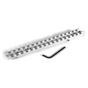 EVOLUTION GUN WORKS For Browning A-Bolt Long Action 0 MOA Picatinny Silver Rail Scope Mount (43110) - Evolution Gun Works