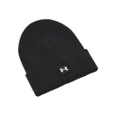 UNDER ARMOUR Unisex Halftime Black Cuff Beanie (1373155-001-OSFM) - Under Armour