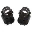 WEAVER See-Thru 1in Remington 742/760 2-Piece Quick Detachable Black Scope Mount (49715) - Weaver Scope Mounts
