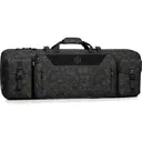 SAVIOR EQUIPMENT X TAM Urban Warfare 55in Black Double Rifle Bag (RB-5512DG-VER2-TAMBK) - Savior Equipment
