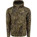 DRAKE Men's Ultimate Wader Quarter Zip Original Treestand Hoodie (DW7420-032) - Drake