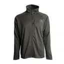 KINGS CAMO Men's Hunter Full Zip Olive Grid Fleece Hoodie (KCM1412-OLV) - Kings Camo
