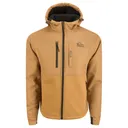 DRAKE Men's MST Hole Shot Hooded Windproof Eqwader Full Zip Field Khaki Jacket (DW7390-FDK) - Drake