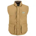 DRAKE Throwback 80 Featherless Puffer Tan Vest (DW0144-TAN) - Drake