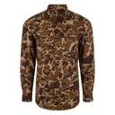 DRAKE Men's EST Wingshooter Trey Old School LS Shirt (DW0093-016) - Drake