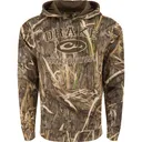 DRAKE Men's Performance Mossy Oak Shadow Grass Habitat Hoodie (DW0237-022) - Drake