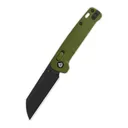 QSP Penguin Glyde Lock Black/OD Green FRN Pocket Knife (QS130GL-B2) - Qsp