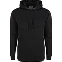 DRAKE Men's Back Eddy Embossed Black Hoodie (DW2298-BLK) - Drake