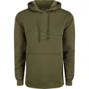 DRAKE Men's Back Eddy Embossed Kalamata Olive Hoodie (DW2298-KMO) - Drake