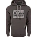 DRAKE Men's Drake Graphic Charcoal Heather Work Hoodie (DS9090-CHH) - Drake