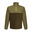 DRAKE Men's MST Quarter Zip Refuge Eqwader Green Timber Jacket (DW7355-GTB) - Drake