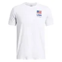 UNDER ARMOUR Men's Freedom Amp 4 White/Team Royal T-Shirt (1382992-100) - Under Armour