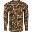 DRAKE Youth EST Camo Performance Old School LS Crew (DW1905-YTH-016) - Drake