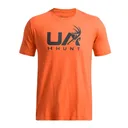 UNDER ARMOUR Men's Antler Hunt Logo Team Orange/Anthracite T-Shirt (1366014-800) - Under Armour